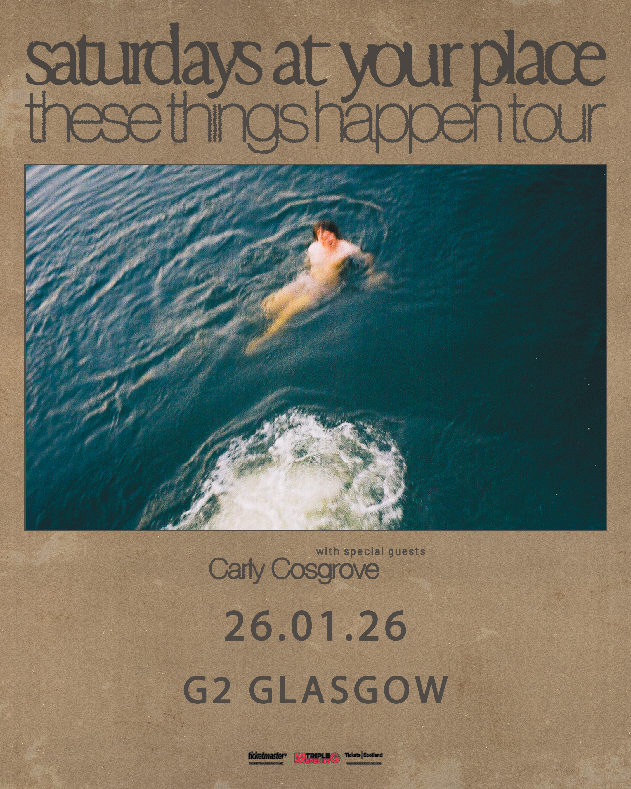 Saturdays at Your Place 