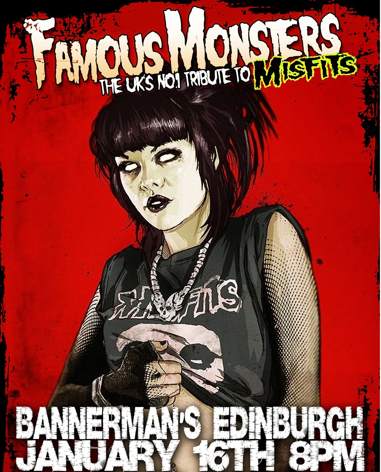 Famous Monsters: The UK's NO.1 Tribute To Misfits