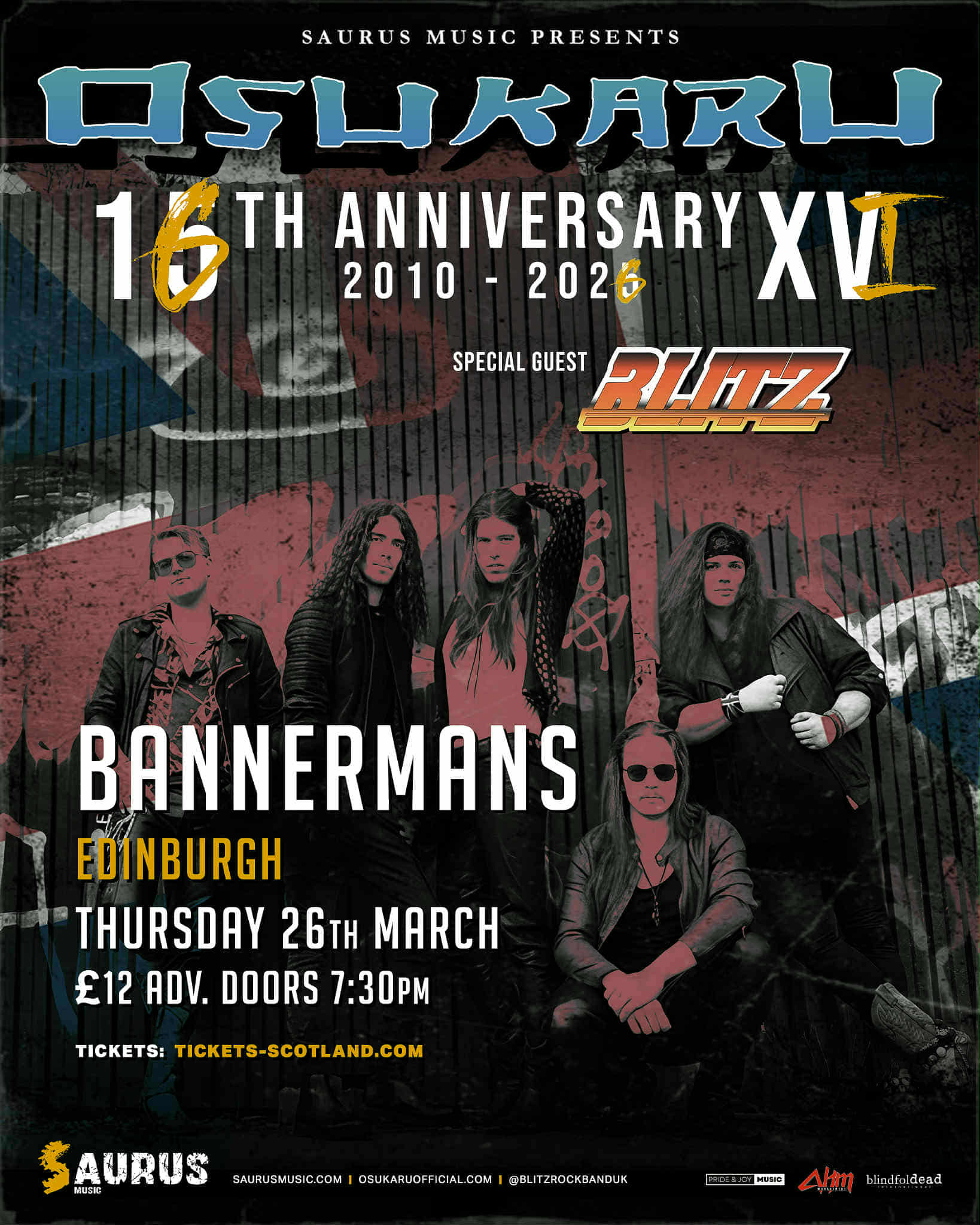 Osukaru: 16th Aniversary tour