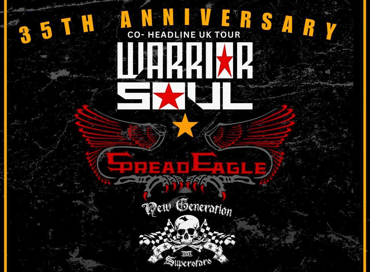 Warrior Soul + Spread Eagle + New Generation Superstars