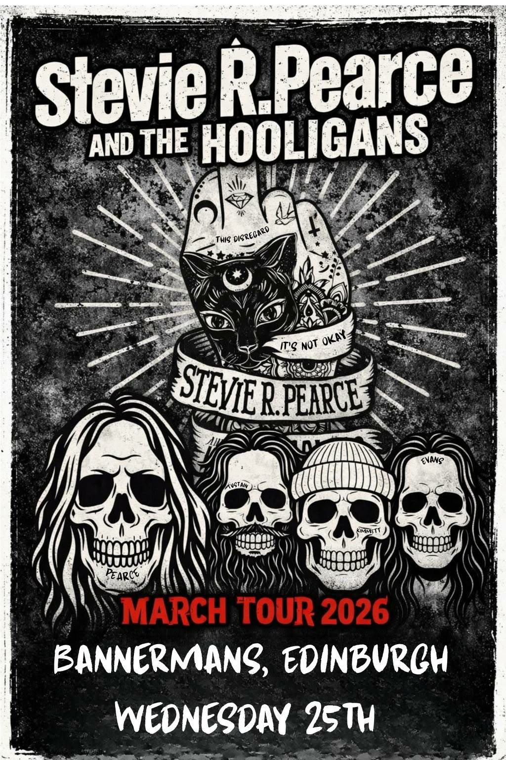 Stevie R Pearce & The Hooligans